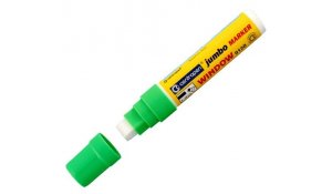 Speciální zelený značkovač Jumbo Window na sklo, zrcadla a výlohy 