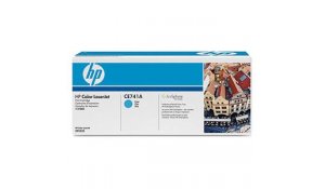 HP tisková kazeta azurová, CE741A originální