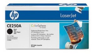 HP tisková kazeta černá, CE250A originální