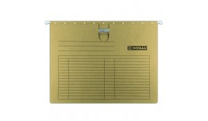 závěsné desky s rychlovazačem, A4, karton hnědé, 25ks