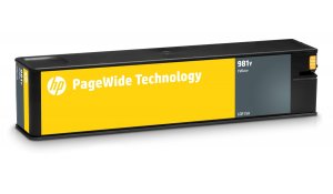 HP 981Y - žlutá inkoustová kazeta, L0R15A originální