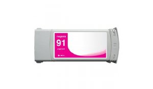 HP C9468A - renovovaná červená cartridge hp 91 