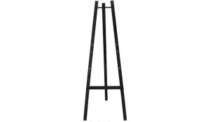 Dřevěný třínohý stojan 165 cm, černý