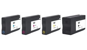 HP 937 - sada kompatiblních inkoustových kazet, s novými čipy