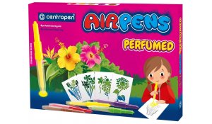 foukací fixy na papír, centropen 1589, sada 5 barev parfemované