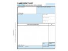 Zakázkový list A5, opravenka, 100 listů, obr. 2