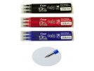 Náplň do gumovacího pera Pilot Frixion Ball, hrot 07mm, 3ks červená, obr. 2